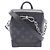 Borsa a tracolla 2-Way Louis Vuitton Nano Steamer Nero