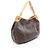 Borsa a tracolla Louis Vuitton Galliera PM Monogram Marrone - vista 2