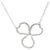 Autre Marque Collana Tiffany Open Paper Flower Argento