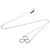 Autre Marque Collana Tiffany Open Paper Flower Argento - vista 13
