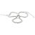 Autre Marque Collana Tiffany Open Paper Flower Argento - vista 4