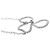 Autre Marque Collana Tiffany Open Paper Flower Argento - vista 5
