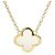 Collana Pendente Van Cleef & Arpels Pure Alhambra D'oro