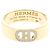 Ring Hermès Bague Hermes H Dunkle Diamond Doré - vue 9