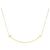 Autre Marque Collar Tiffany T Smile Small Size Dorado