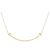 Autre Marque Collar Tiffany T Smile Small Size Dorado - vista 2