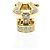Bracelet Fred Force 10 Diamants Modèle Medium Doré - vue 9