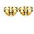Autre Marque Orecchini a cerchio Tiffany T-wire in oro 18K D'oro - vista 10