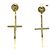 Autre Marque Orecchini a cerchio Tiffany T-wire in oro 18K D'oro - vista 2