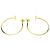 Autre Marque Orecchini a cerchio Tiffany T-wire in oro 18K D'oro - vista 3