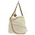 Chanel 22 Chain Hobo Quilted Shaded Calfskin Mini Bianco - vista 2