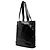 Borsa Tote in pelle nera con logo Valentino VLTN Nero - vista 2