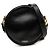 Borsa a tracolla rotonda Burberry Nero