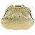 Balenciaga Cloud Clutch Leather XS D'oro - vista 2