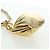 Balenciaga Cloud Clutch Leather XS D'oro - vista 3