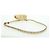 Balenciaga Cloud Clutch Leather XS D'oro - vista 5