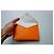Louis Vuitton Pochette in Pelle Epi con Bottone a Pressione Arancione - vista 4