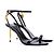Tom Ford Sandali Padlock in pelle nera Nero