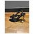 Tom Ford Sandali Padlock in pelle nera Nero - vista 8