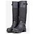 Botas Biker Prada 2000s Hybrid Buckle Negro