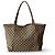 Borsa a tracolla Gucci Marrone Beige in Tela e Pelle - vista 5