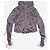 Prada 2000s Bondage Flight Parachute Jacket Grey