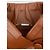 Fendi SS22 Cropped Bolero Leder-Blazer Jacke Braun - Ansicht 5