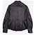Gucci by Tom Ford 2000s Leder Military Cargo Button Up Hemd Schwarz - Ansicht 2