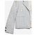 Chanel by Karl Lagerfeld AW87 Cropped Houndstooth Tweed Blazer Jacke - Ansicht 3