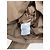 Prada Kurz-Dufflecoat Jacke aus den 2000ern Beige - Ansicht 9