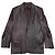 Gucci by Tom Ford SS98 Leder-Blazer Jacke Braun