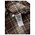 Camicia a bottoni in flanella a quadri Gucci by Alessandro Michelle Marrone - vista 5