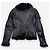 Roberto Cavalli 2000s Fur Trim Stitched Leather Jacket - view 2