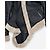 Rick Owens AW11 ‘Limo’ Wendbare Shearling-Lederjacke mit rundem Ausschnitt Schwarz - Ansicht 4