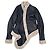 Rick Owens AW11 ‘Limo’ Wendbare Shearling-Lederjacke mit rundem Ausschnitt Schwarz