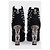Stivaletti in camoscio nero con borchie Balmain EU 38 usati - vista 4