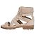 Sandalias de tacón alto de gamuza beige Balmain t Sz.37.5 de segunda mano