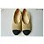 Chanel Bailarinas de malla dorada T41 Negro Dorado - vista 3