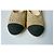 Chanel Bailarinas de malla dorada T41 Negro Dorado - vista 5