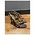 Giuseppe Zanotti Sandali Dafne 105 in raso marrone D'oro - vista 2