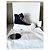 Alexander McQueen Sneakers High-Top Tread Slick Nero Bianco - vista 5
