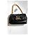 BB Chain Balenciaga Monaco BB Borsa a Catena in Pelle Nera Nero - vista 3