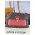Borsa a tracolla Louis Vuitton Monogram Dauphine Marrone Rosso - vista 4