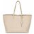 Autre Marque Borsa Saint Laurent Shopper in pelle beige