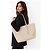 Autre Marque Borsa Saint Laurent Shopper in pelle beige - vista 2