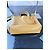 Autre Marque Saint Laurent Shopper Borsa in Pelle Caramello - vista 11