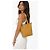 Autre Marque Saint Laurent Shopper Borsa in Pelle Caramello - vista 3