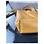 Autre Marque Saint Laurent Shopper Borsa in Pelle Caramello - vista 9