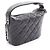 Borsa Hobo Chanel Timeless Classic Matelassé Nero - vista 2