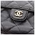 Borsa a tracolla Chanel Matelassé Classic Nero - vista 11